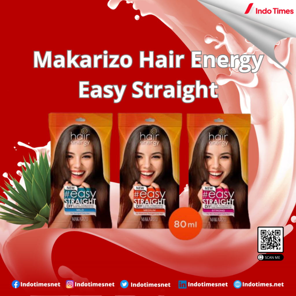 Makarizo Hair Energy Easy Straight || Obat Pelurus Rambut Tanpa Catok