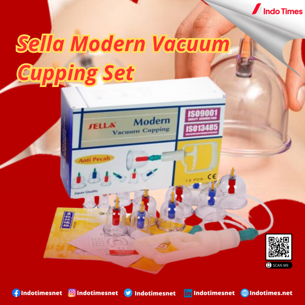 Sella Modern Vacuum Cupping Set || Alat Bekam Terbaik Rekomendasi Untuk Kesehatan