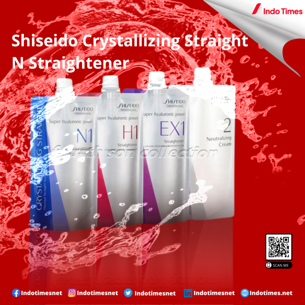 Shiseido Crystallizing Straight N Straightener || Obat Pelurus Rambut Tanpa Catok