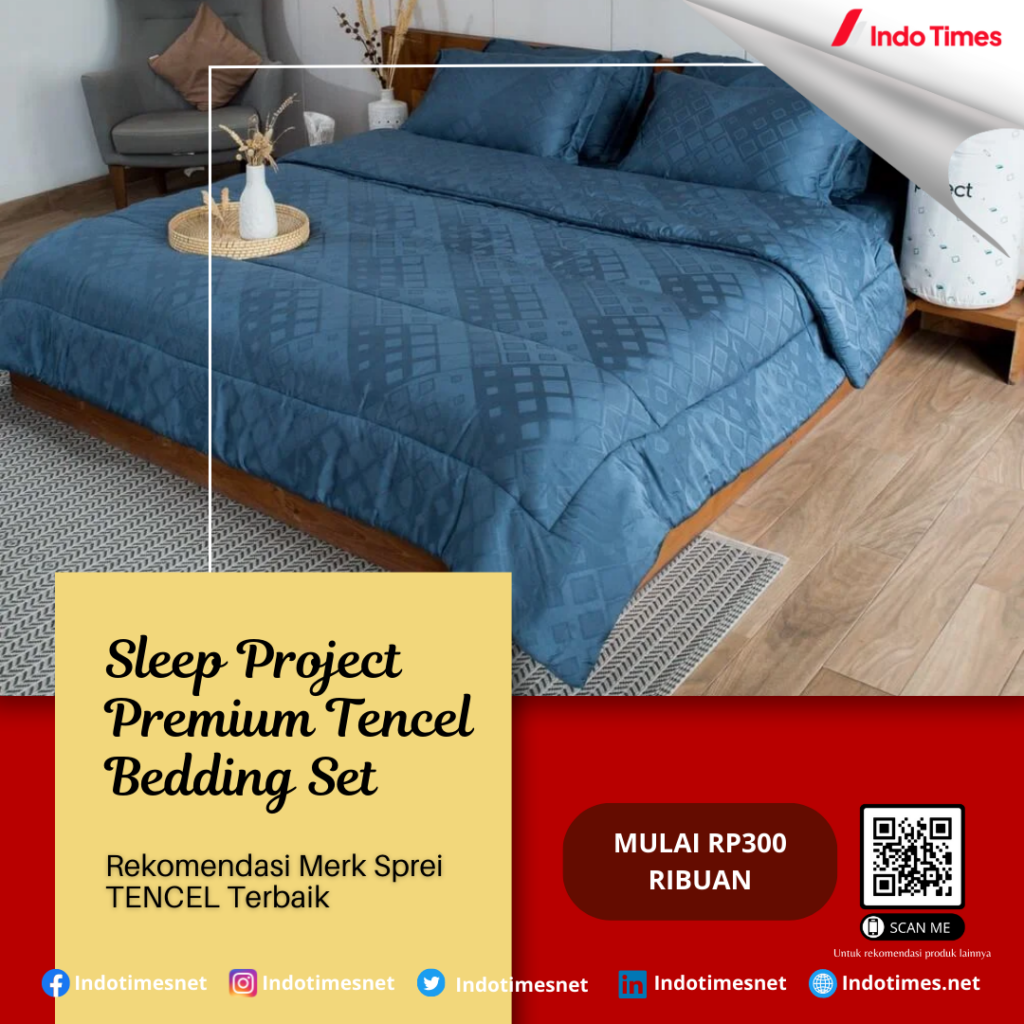 Sleep Project Premium TENCEL Bedding Set || Merk Sprei TENCEL Terbaik