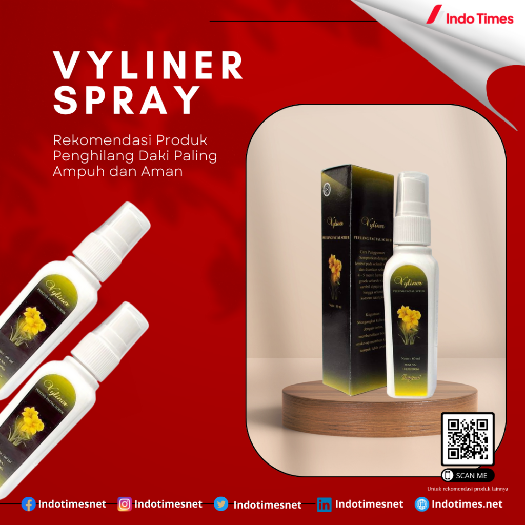 Vyliner Spray || Produk Penghilang Daki Paling Ampuh