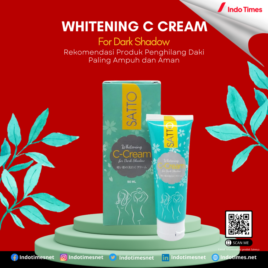 Whitening C Cream || Produk Penghilang Daki Paling Ampuh