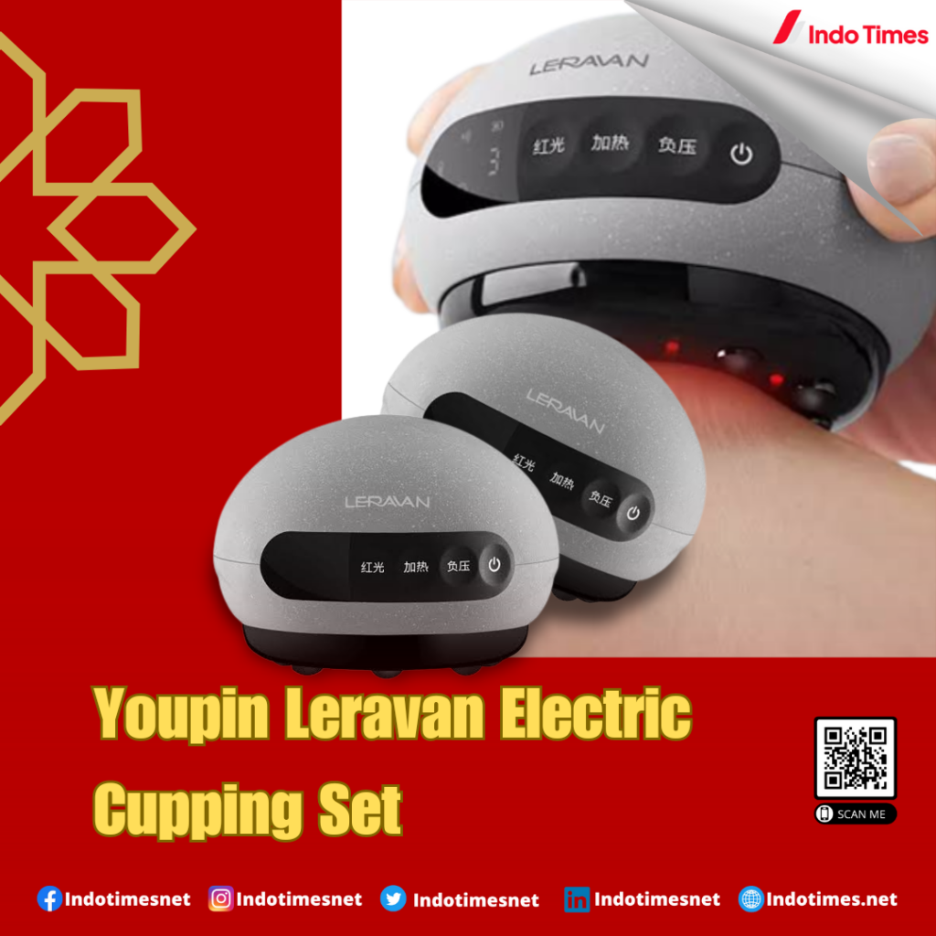 Youpin Leravan Electric Cupping Set || Alat Bekam Terbaik Rekomendasi Untuk Kesehatan