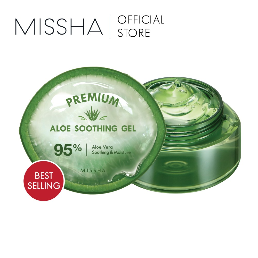 Missha Premium Gel Aloe 95% || Aloe Vera Gel Terbaik