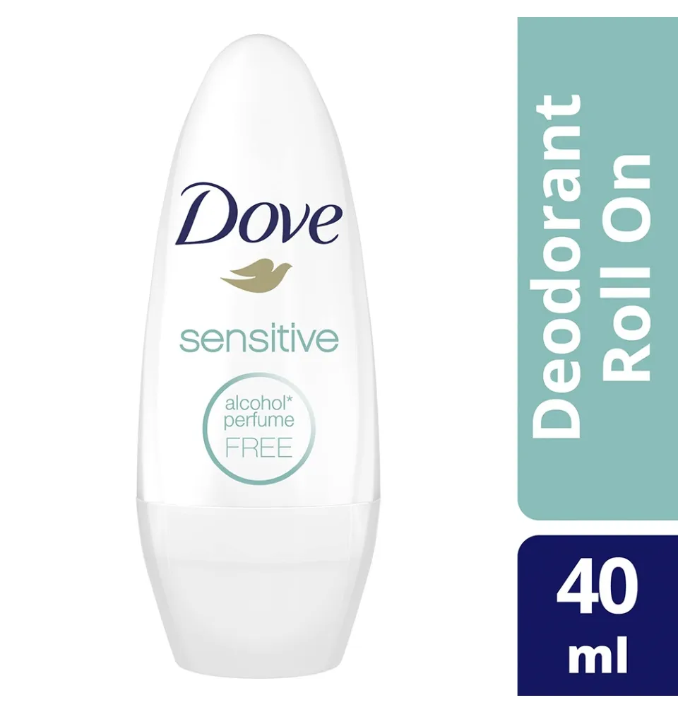 Unilever: Dove Sensitive Antiperspirant Roll-On || Deodorant Terbaik untuk Kulit Sensitif