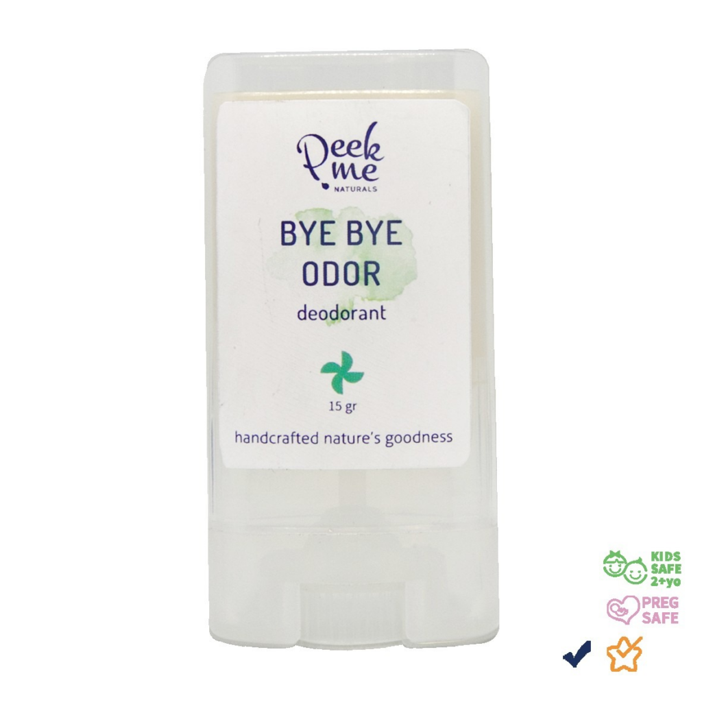 Peek.Me Naturals: Bye Bye Odor || Deodorant Terbaik untuk Kulit Sensitif