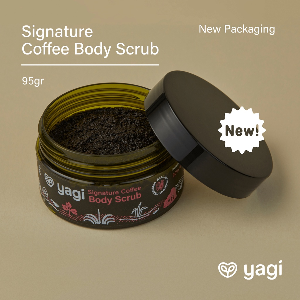 Coffee Body Scrub dari Yagi Natural || Lulur Kopi Untuk Memutihkan Badan