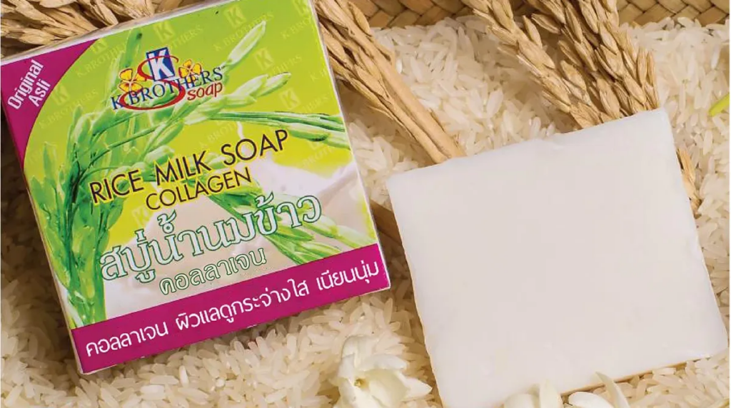 Rice Milk Collagen Soap dari K-Brothers || Sabun Beras Terbaik untuk Wajah 