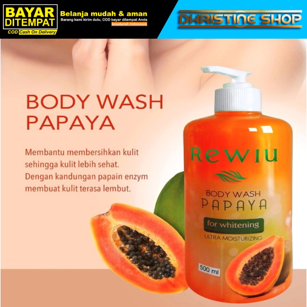 Rewiu Body Wash Papaya 