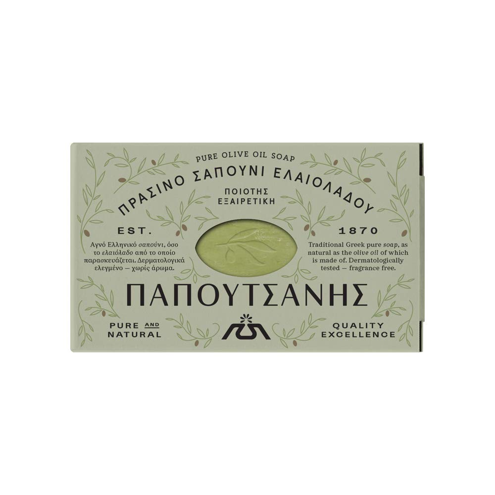 Papoutsanis Greece Olive Soap || Sabun Zaitun Terbaik