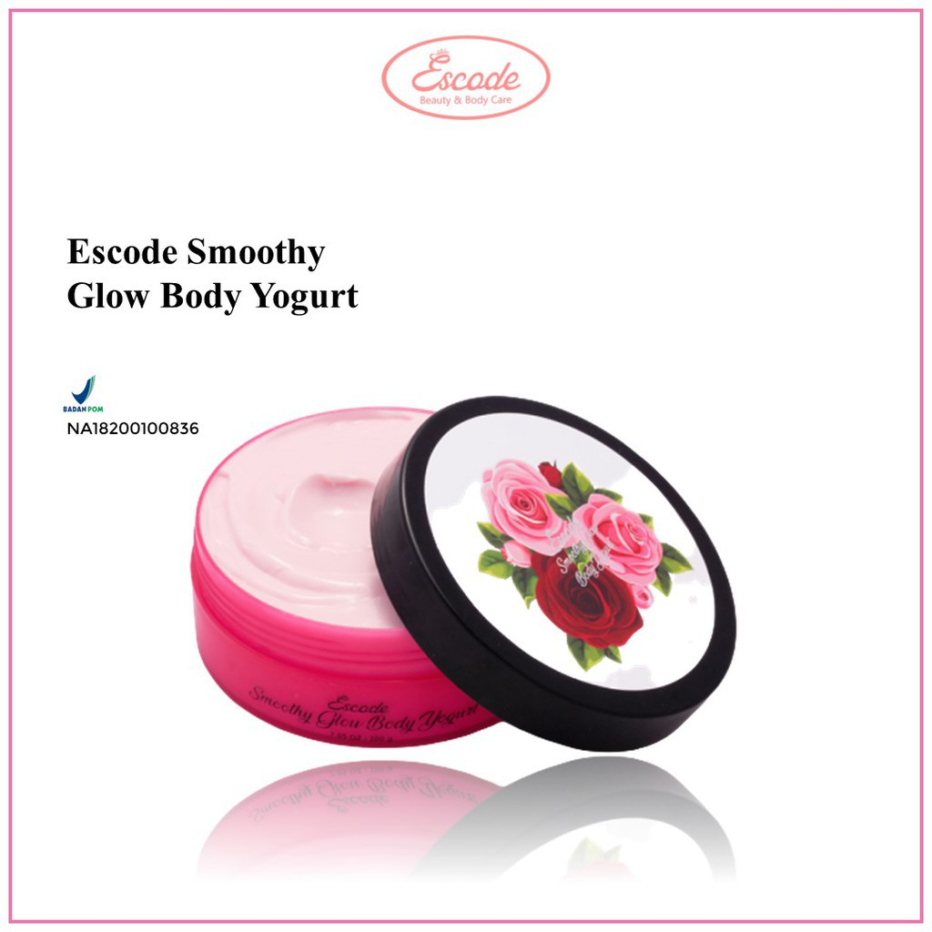 Escode Beauty Smoothy Glow Body Yogurt || Body Yogurt Terbaik