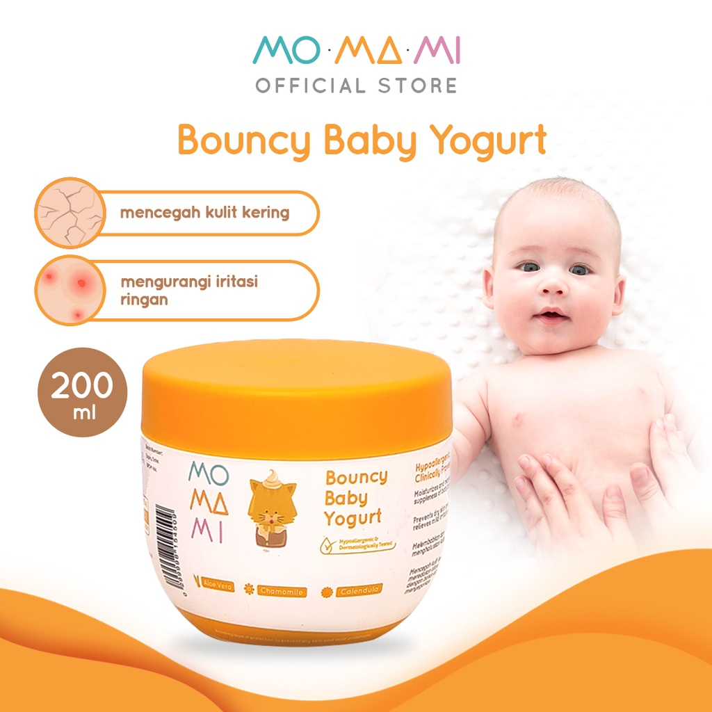 Momami Bouncy Baby Yogurt || Body Yogurt Terbaik