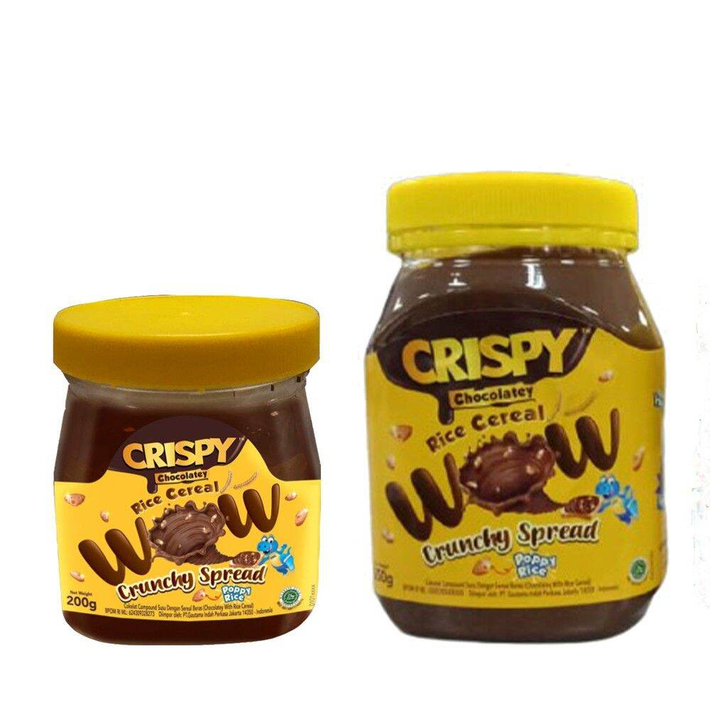 Crispy Chocolatey Crunchy Spread || Selai coklat crunchy terbaik