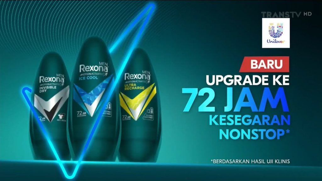 Unilever: Rexona Men Motion || Deodorant Terbaik untuk Pria