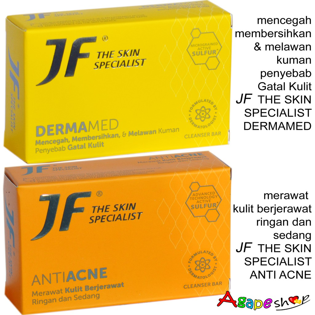 JF Sulfur Honey Soap || Sabun Madu Terbaik