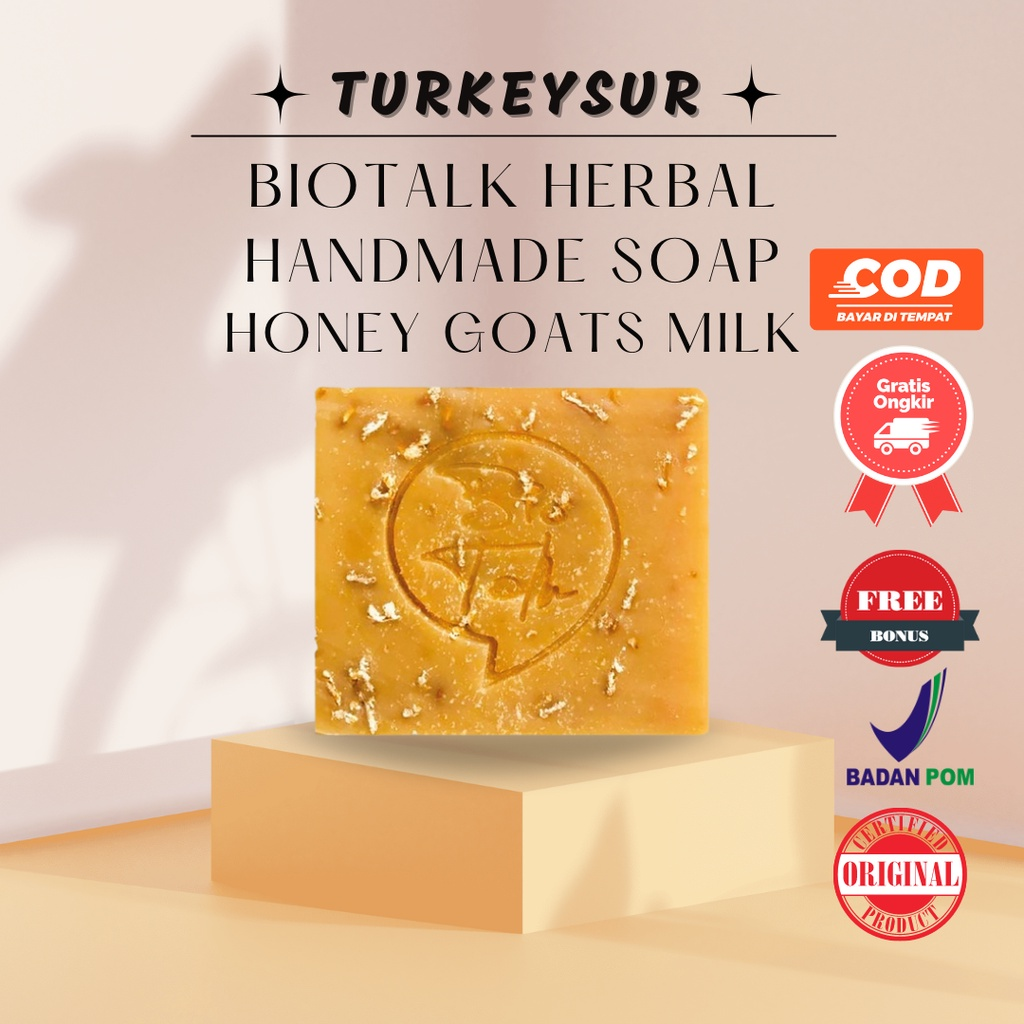  Bio Talk Herbal Honey Soap || Sabun Madu Terbaik