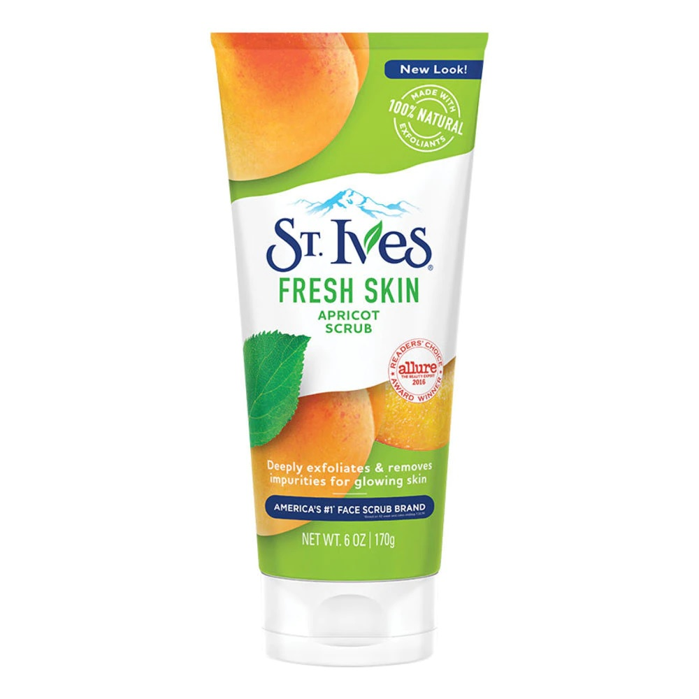 St. Ives Fresh Skin Apricot dari Unilever || Lulur Terbaik untuk Memutihkan Kulit