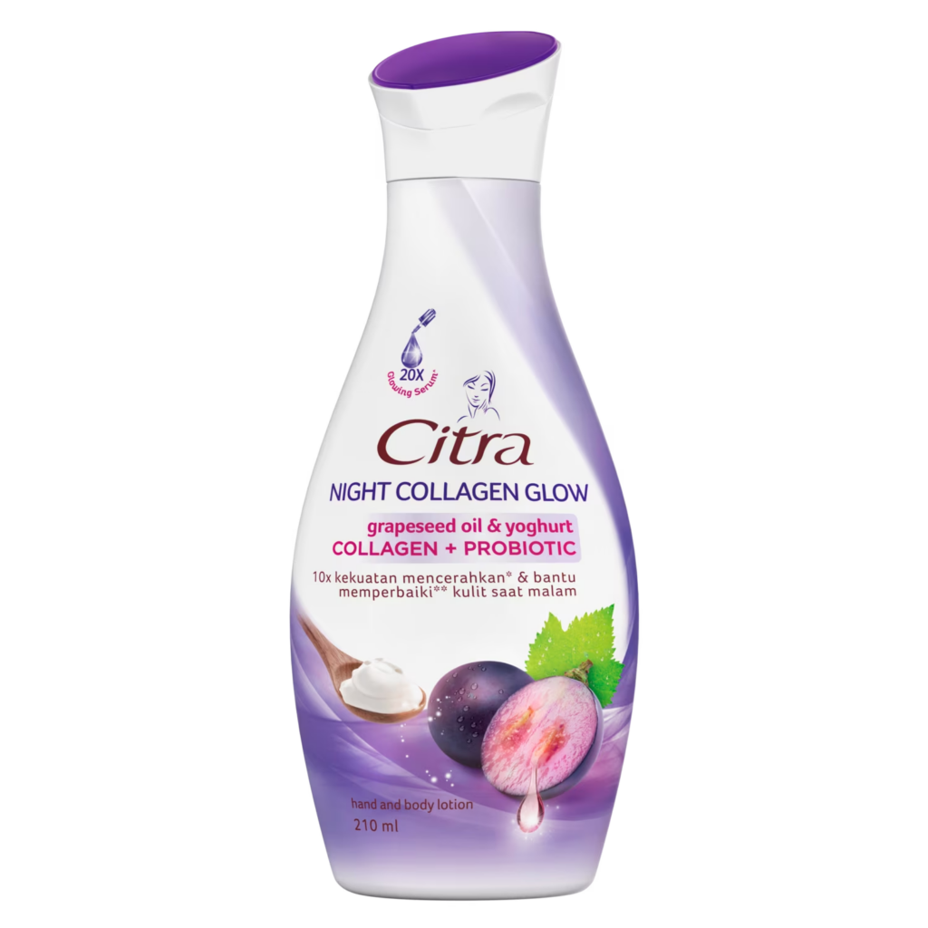 Unilever: Citra Night Whitening Body Lotion || Lotion Terbaik untuk Kulit Kering