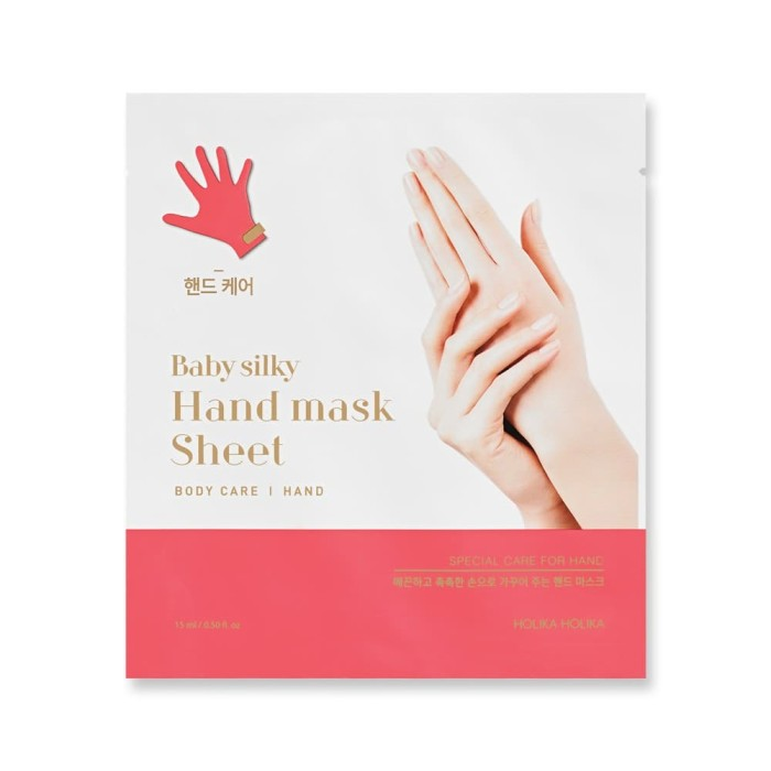 Holika Holika: Baby Silky Hand Mask Sheet || Masker Tangan Terbaik