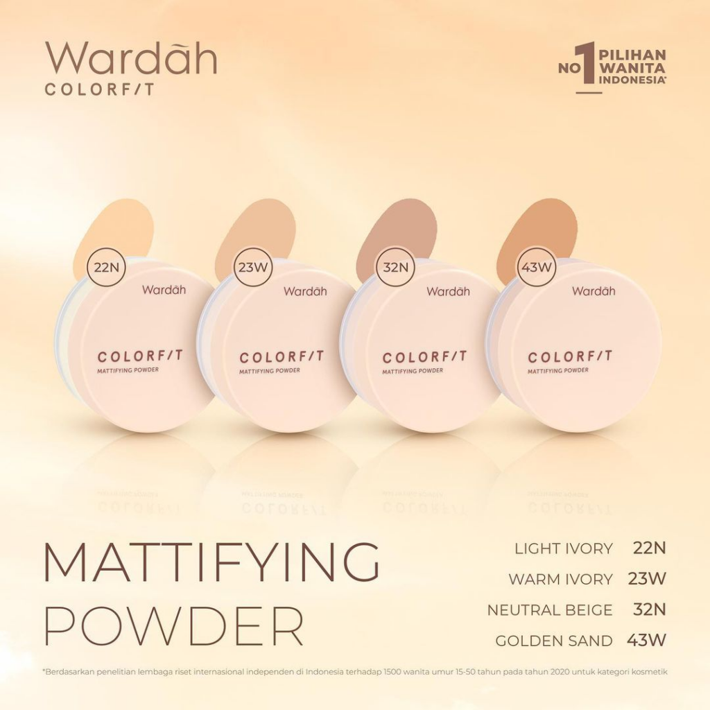 Wardah: Colorfit Mattifying Powder || Setting Powder yang Bagus