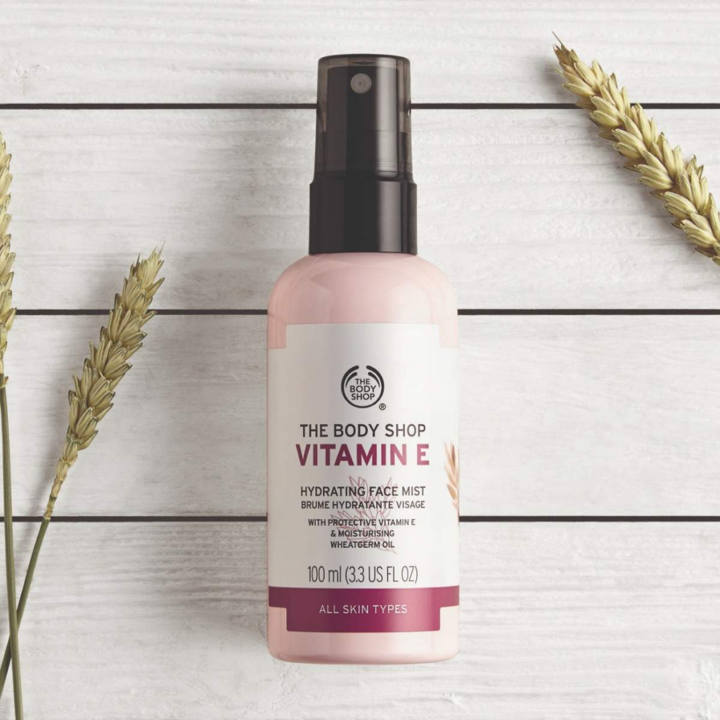The Body Shop Vitamin E Hydrating Face Mist || Face Mist Terbaik