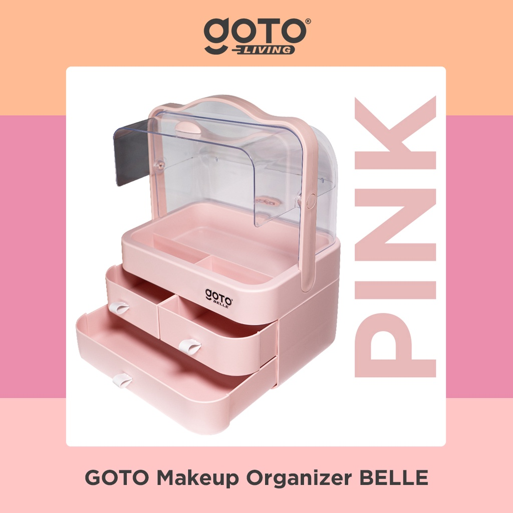 Goto Hardware Belle Rak Make Up || Rak Kosmetik Terbaik