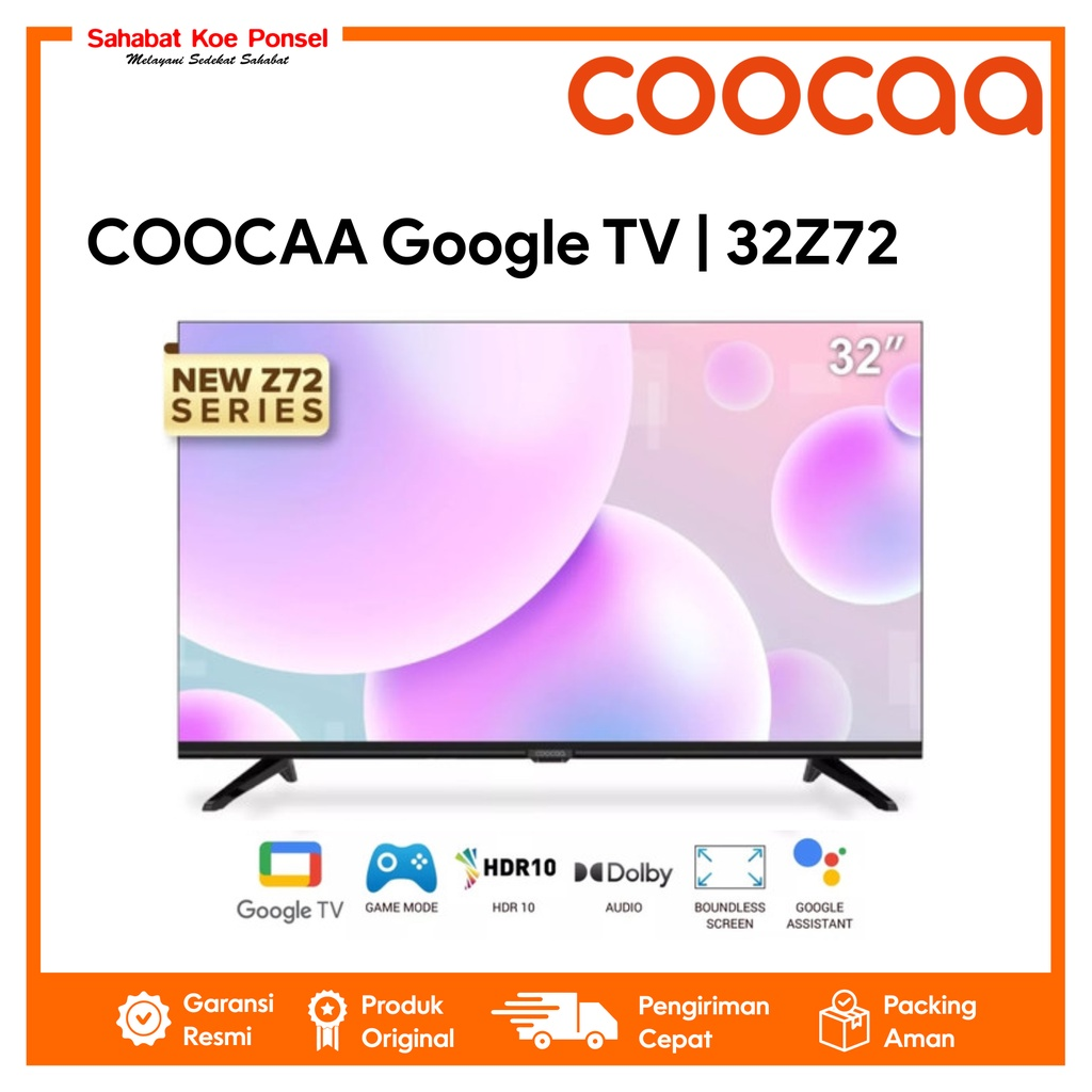 COOCAA 32Z72 Smart LED TV || TV Digital LED Berkualitas Terbaik
