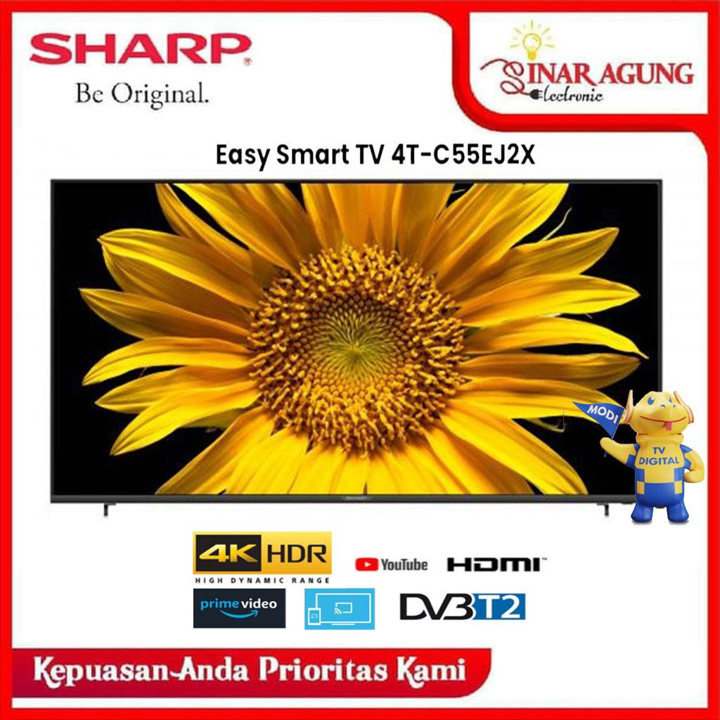 Sharp LED TV 4T-C55EJ2X || TV Digital LED Berkualitas Terbaik