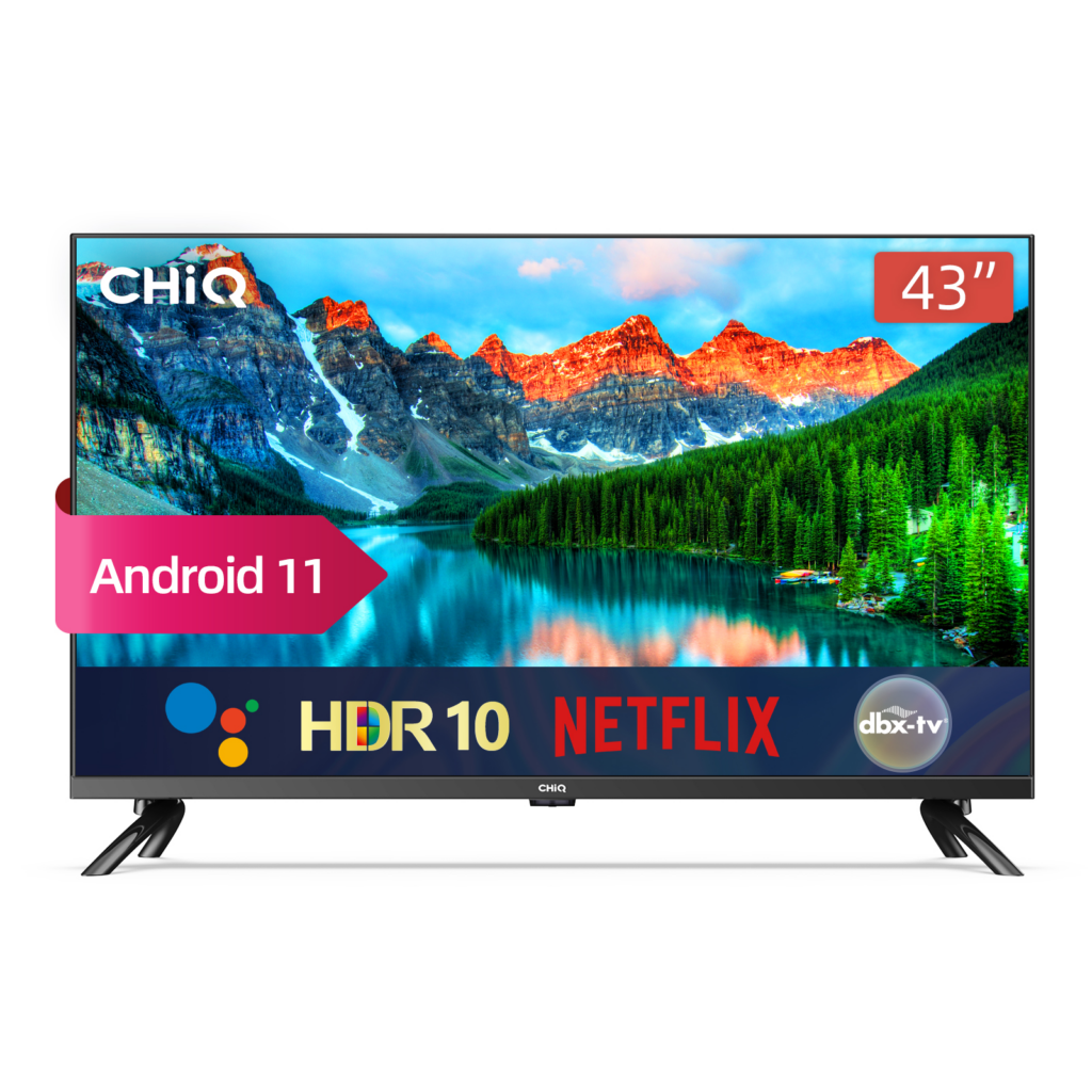 CHiQ L43G7P Smart TV Newest Android 11 Frameless || TV Digital LED Berkualitas Terbaik
