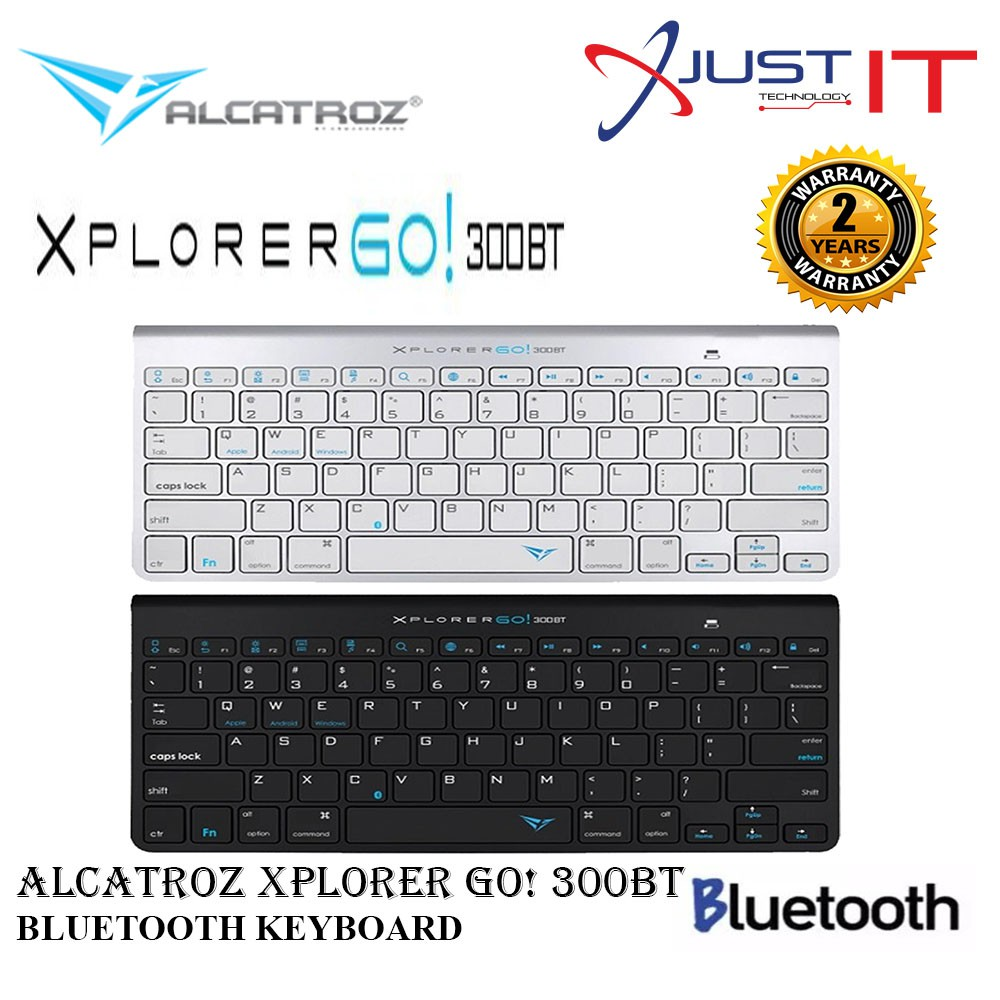Alcatroz Xplorer Go: 300 BT || Keyboard Bluetooth Terbaik