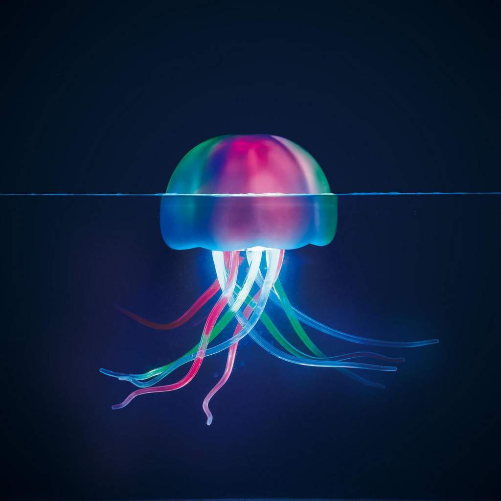 Summer Waves® Aqua Glow Floating LED Jellyfish || Lampu Kolam Renang Terbaik