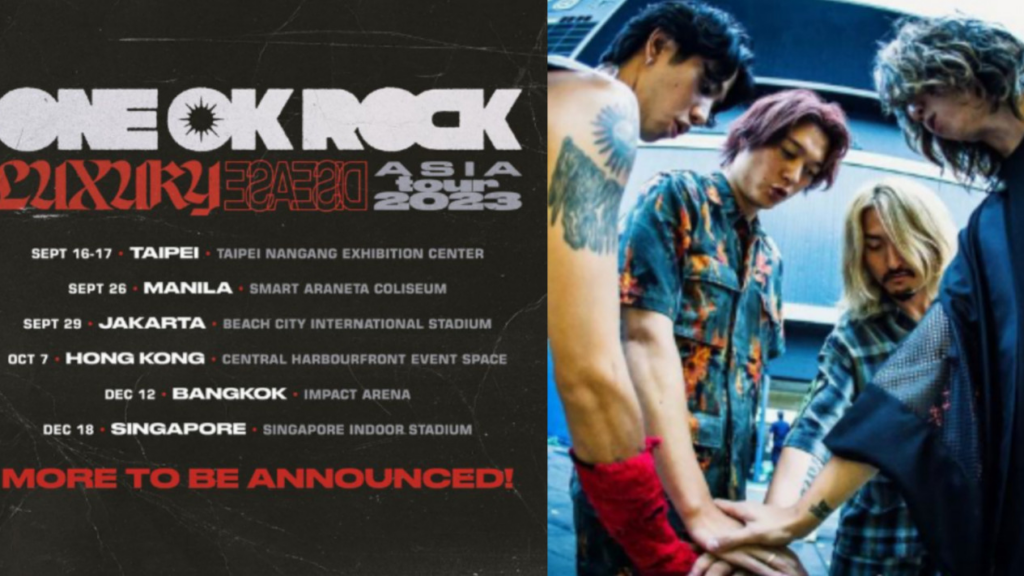 Konser One Ok Rock Jakarta Usai Sambangi Taipei dan Manila