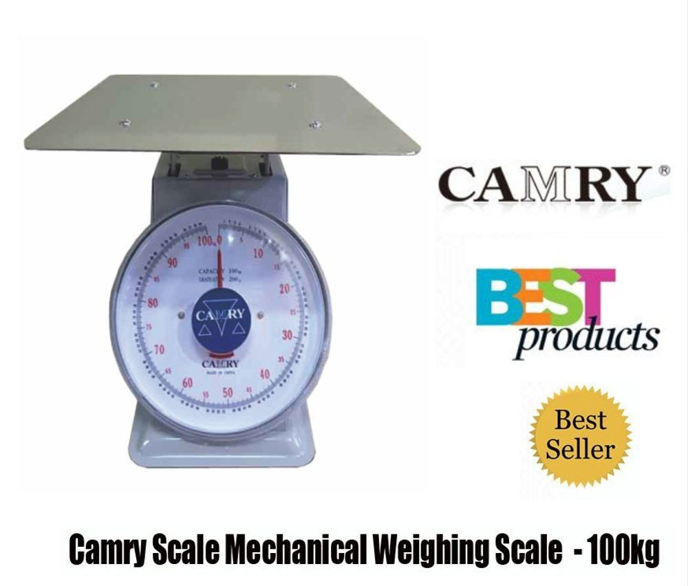 Camry: Timbangan Duduk Jarum 100 kg || Timbangan Duduk yang Cocok Untuk Berjualan