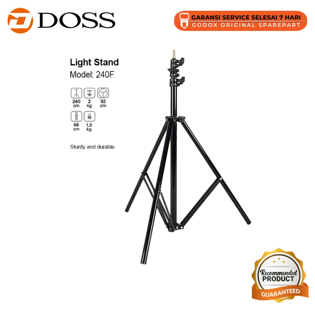 GODOX Light Stand 240F || tripod lighting stand terbaik