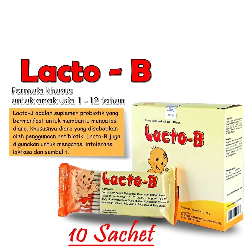 Novell: Lacto-B || Suplemen Probiotik yang Bagus