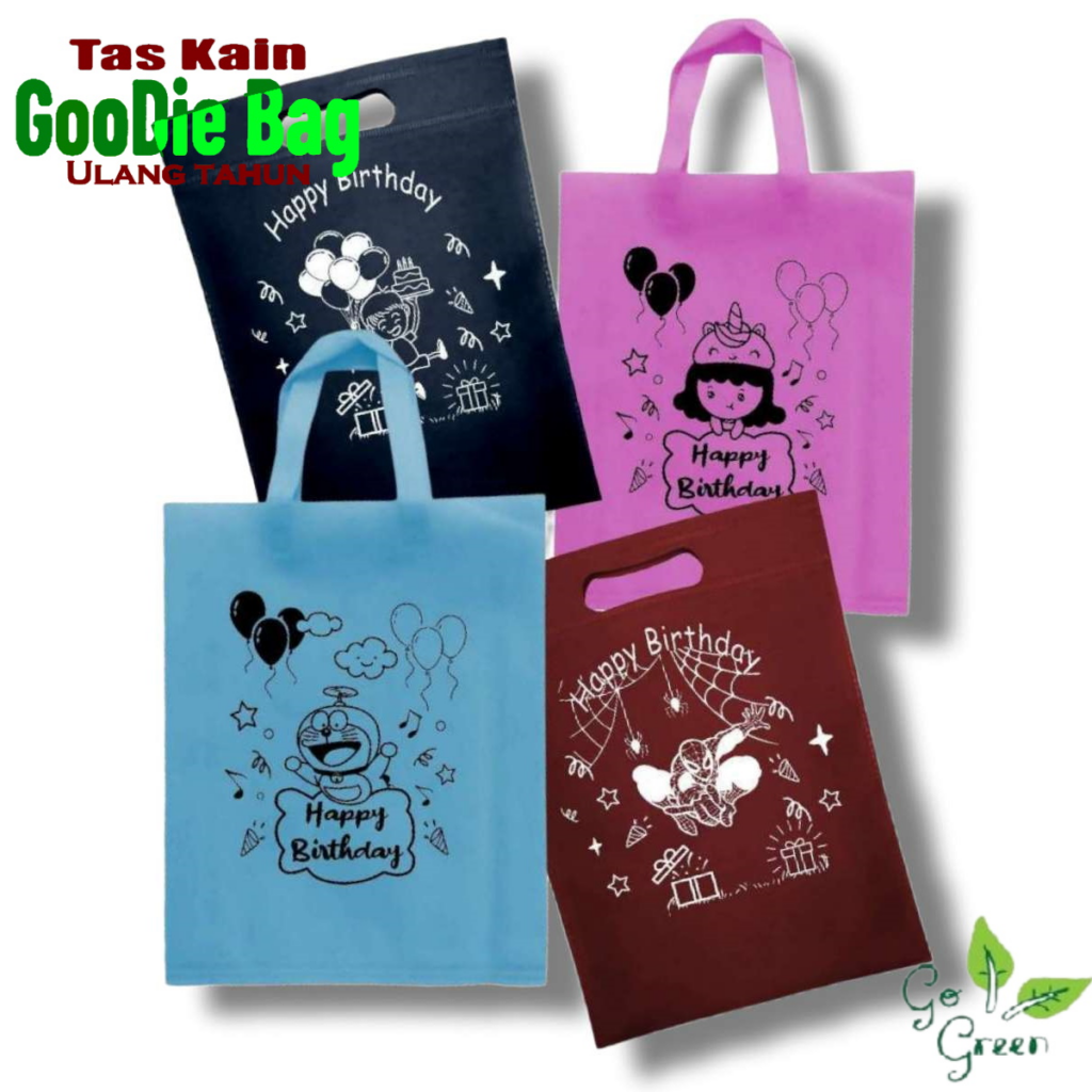 Tote Bag atau tas belanja dari kain || Souvenir bayi baru lahir