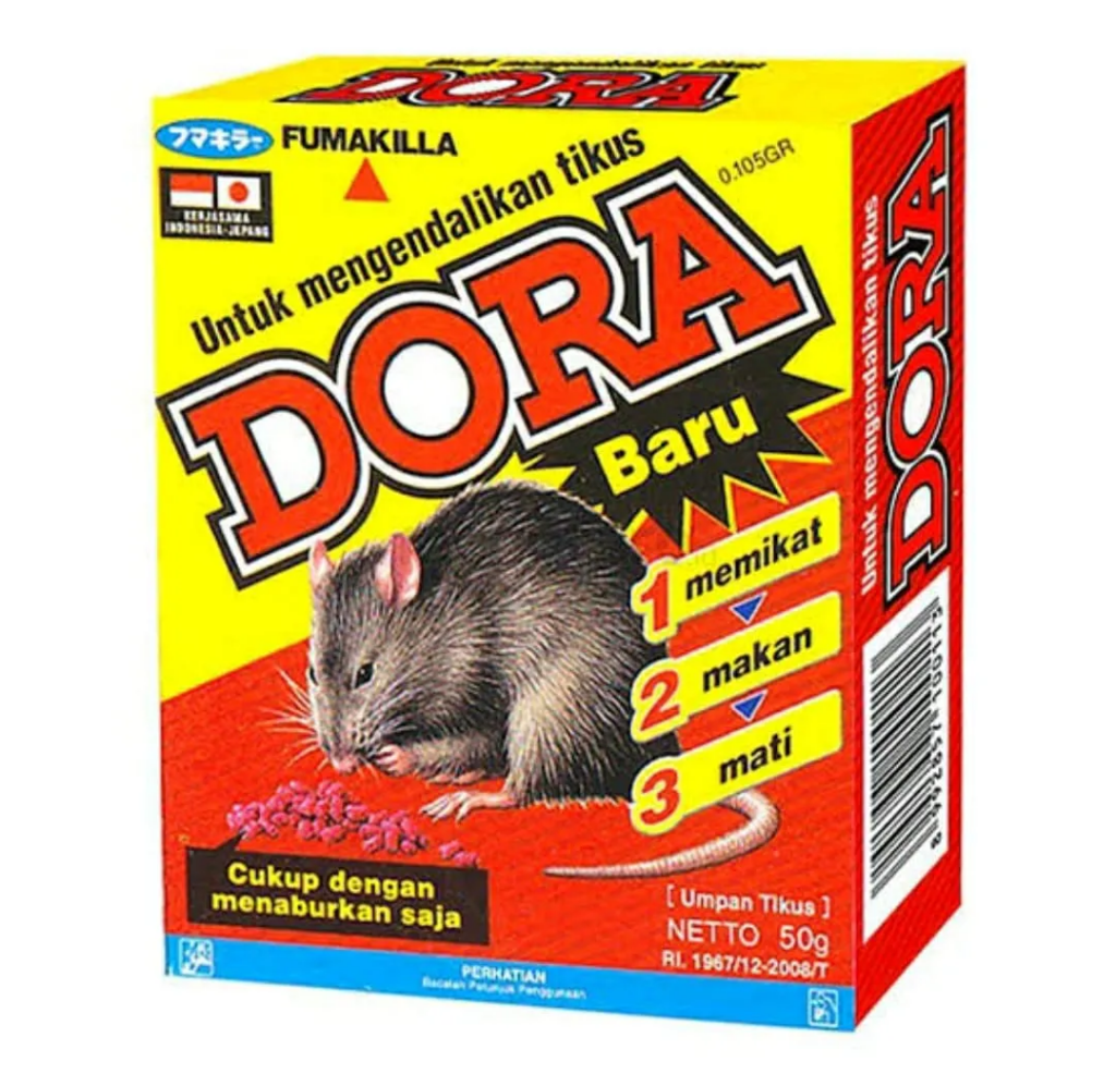 Fumakilla Dora || Racun Tikus yang Paling Ampuh