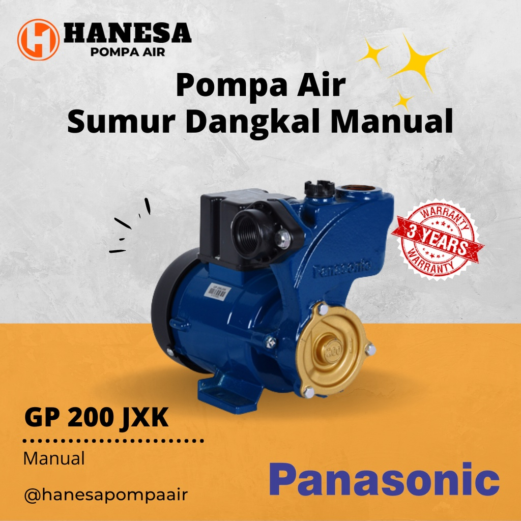 Non Auto Pump GP-200JXK || Pompa Air Panasonic Terbaik