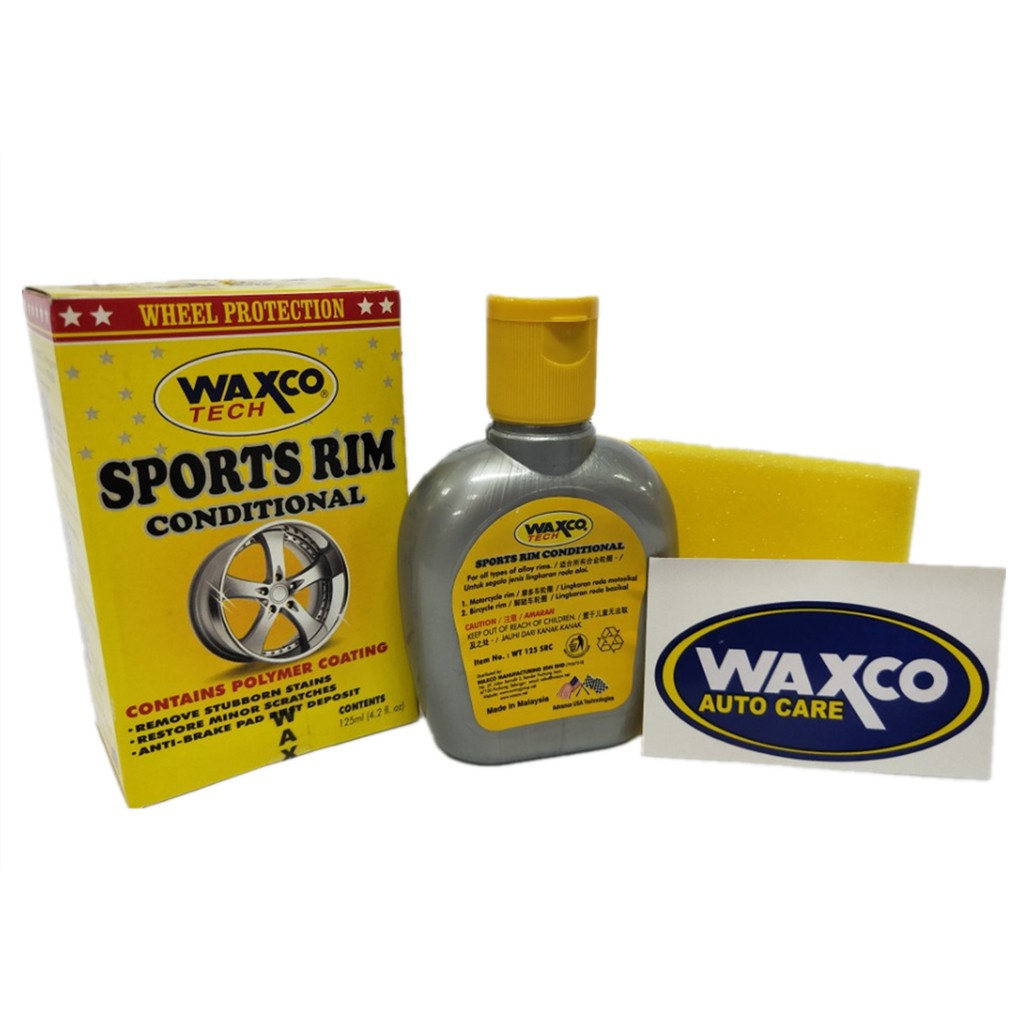 Waxco Tech Sports Rim || Merk Cairan Pembersih Karat Terbaik