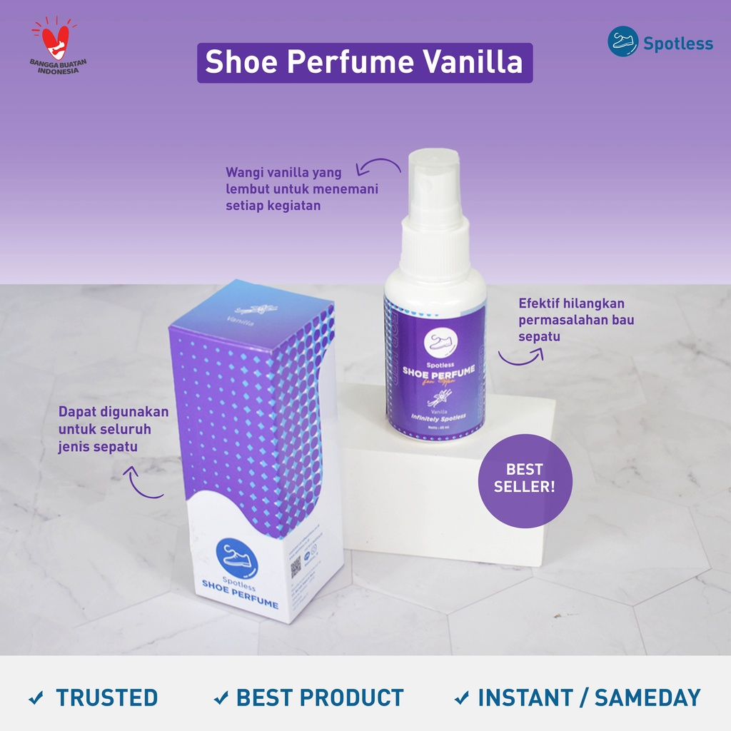 Spotless Shoe Parfume || Parfum Sepatu Terbaik