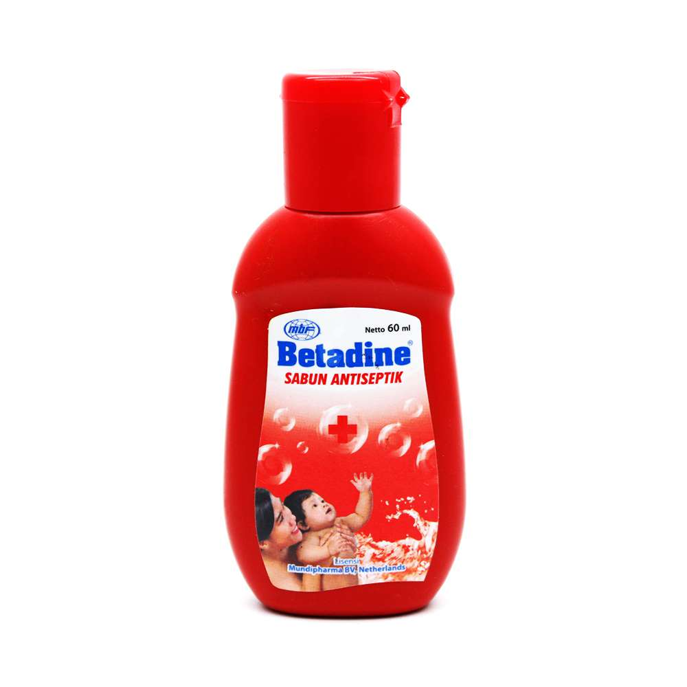 Betadine SC Antiseptik 60 ml || Sabun Antiseptik Terbaik