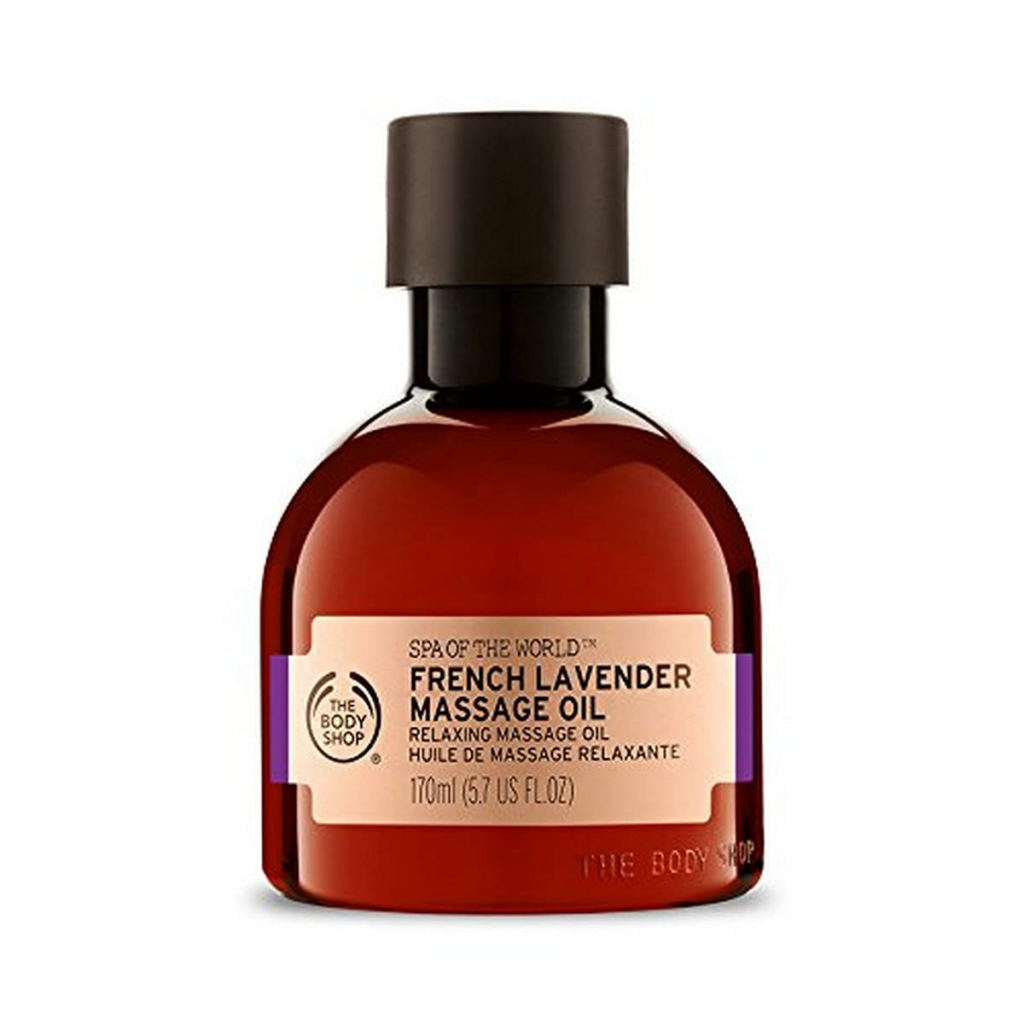The Body Shop: Lavender Massage Oil || Massage Oil Terbaik 2023