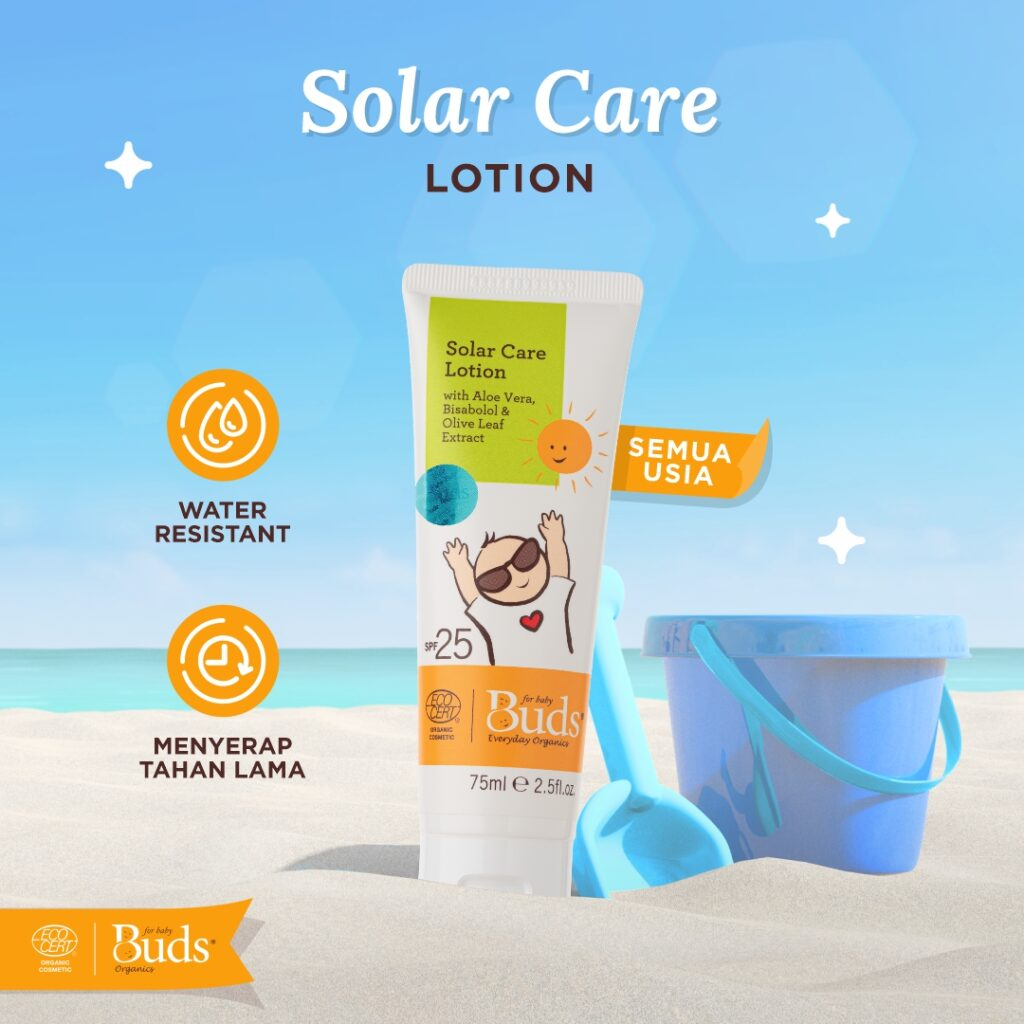 Buds Organics: Baby Solar Care Lotion || Sunblock Badan yang Bagus