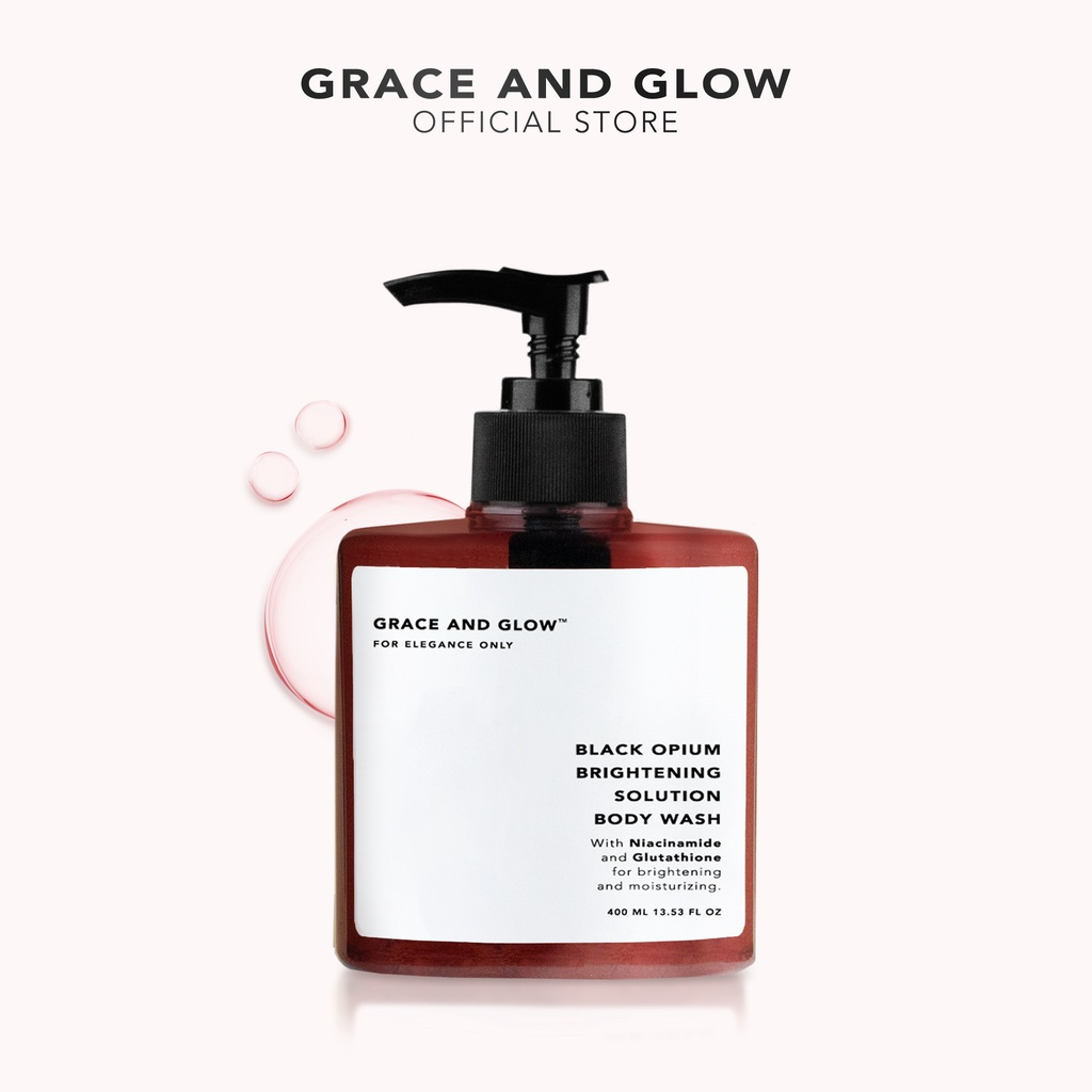 Grace and Glow: Black Opium Body Wash