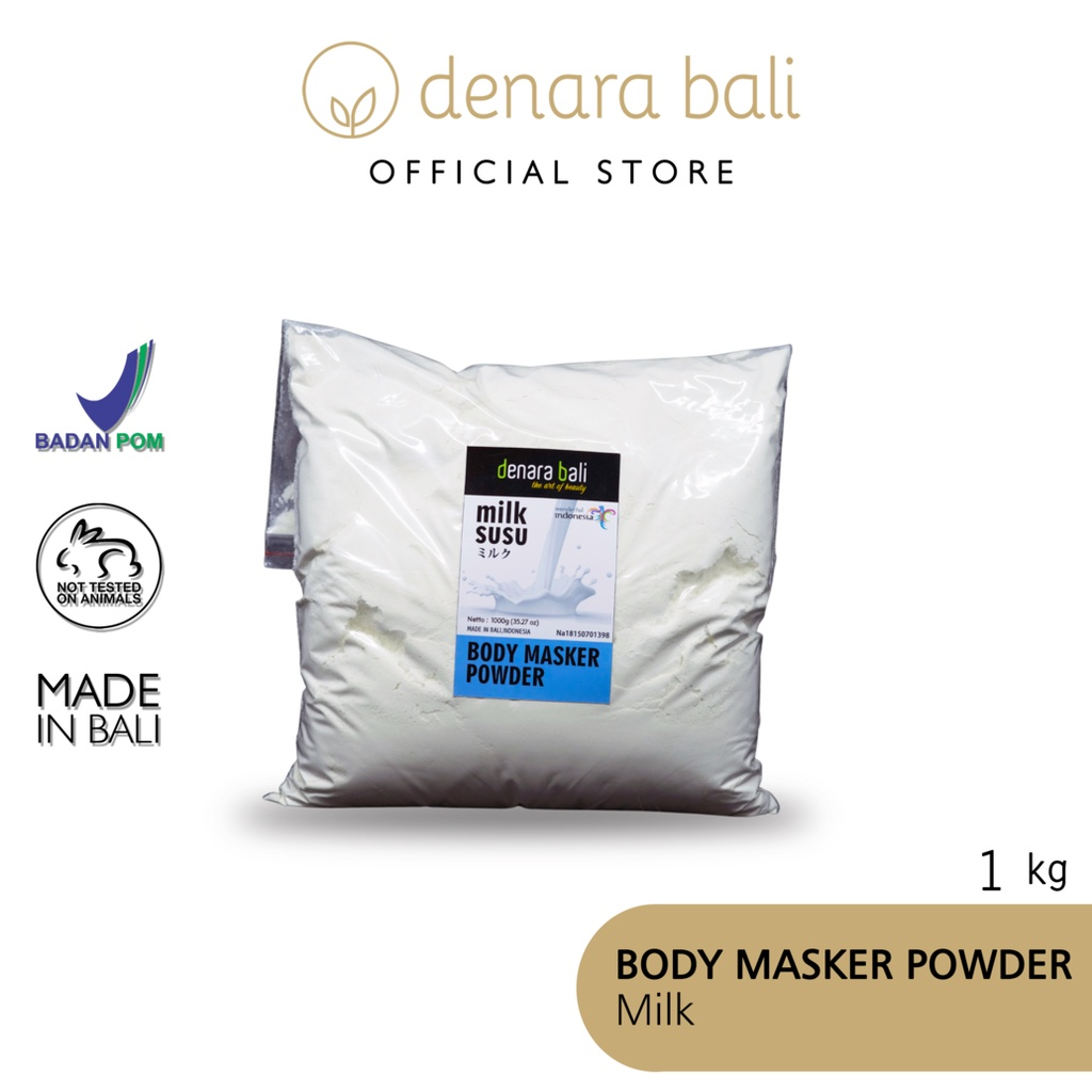 Denara: Body Masker Powder Milk Bath Susu || Bath Milk Terbaik