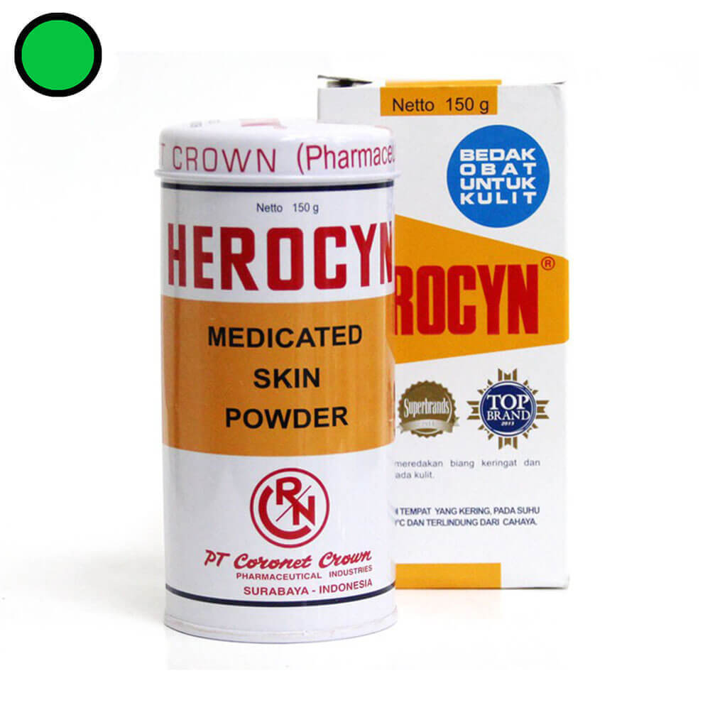 Coronet Crown: Herocyn Medicated Skin Powder || Bedak Biang Keringat Terbaik