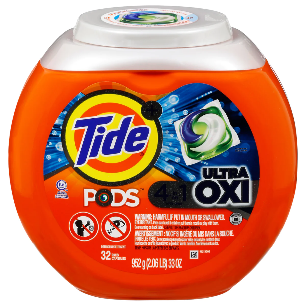 Tide Pods Ultra Oxy Laundry Detergent dari Procter and Gamble || Laundry Gel Ball Terbaik