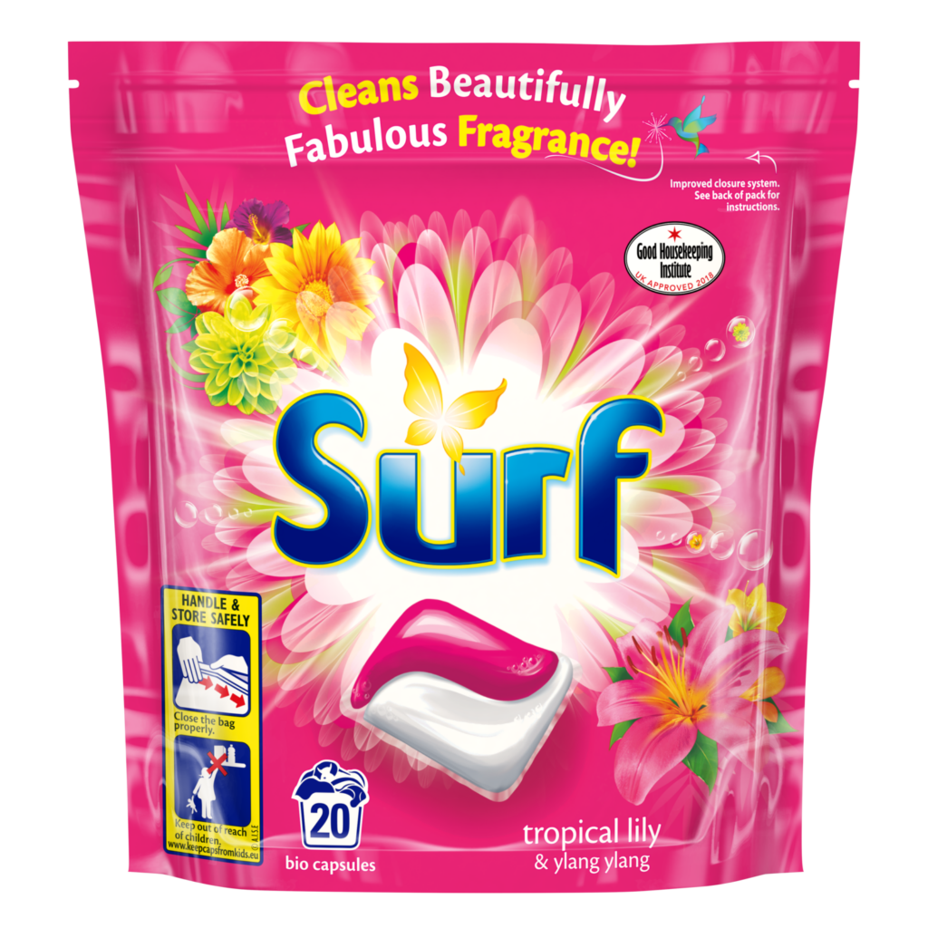 Unilever: Surf 2 in 1 Capsules || Laundry Gel Ball Terbaik
