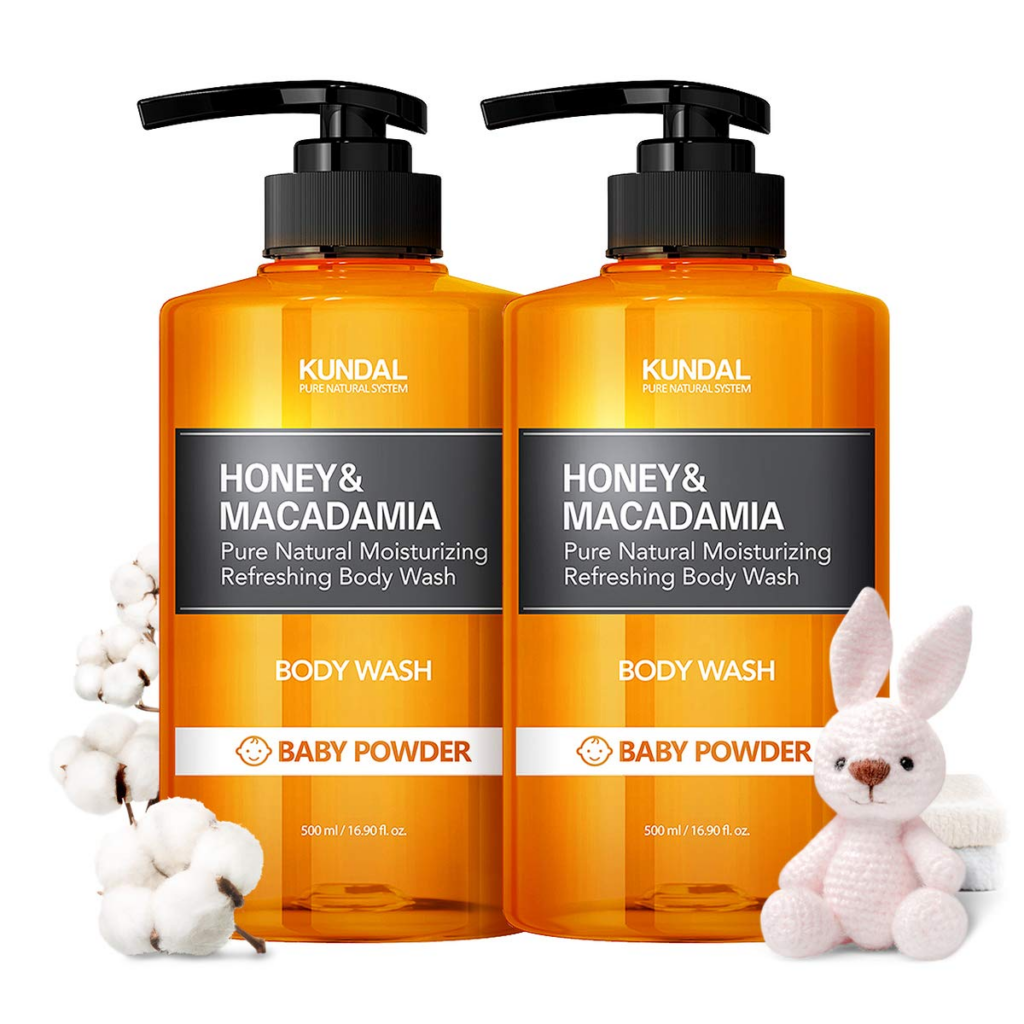 Kundal: Honey & Macadamia Pure Baby Powder || Body Lotion Korea Terbaik