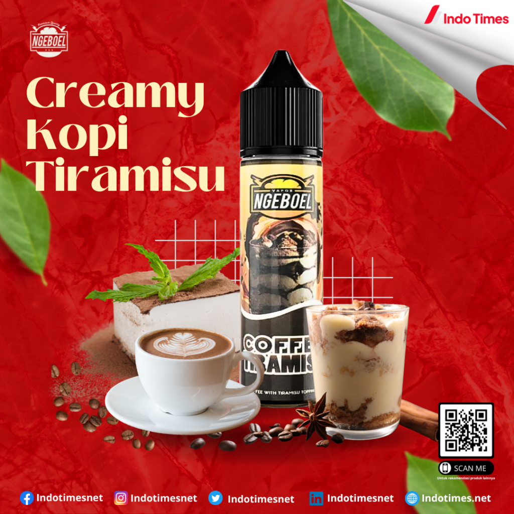 Creamy Kopi Tiramisu-Ngeboel || Liquid Creamy Terbaik Indonesia